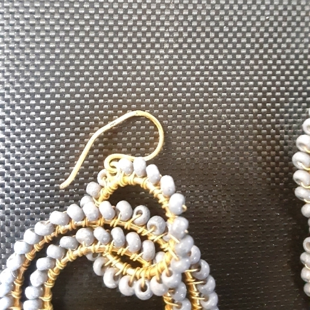 Four Loop Dangle Earrings - image 4